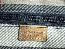 美品　バーバリーロンドン 大型２wayショルダーボストンバッグ　ノバチェック