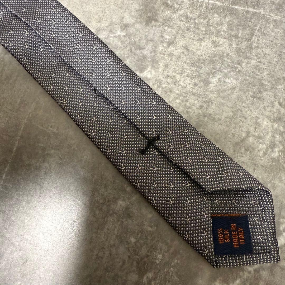 【✨美品✨】LOUIS VUITTON ルイヴィトン ネクタイ グレー 結婚式