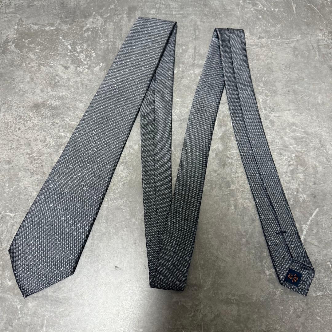 【✨美品✨】LOUIS VUITTON ルイヴィトン ネクタイ グレー 結婚式