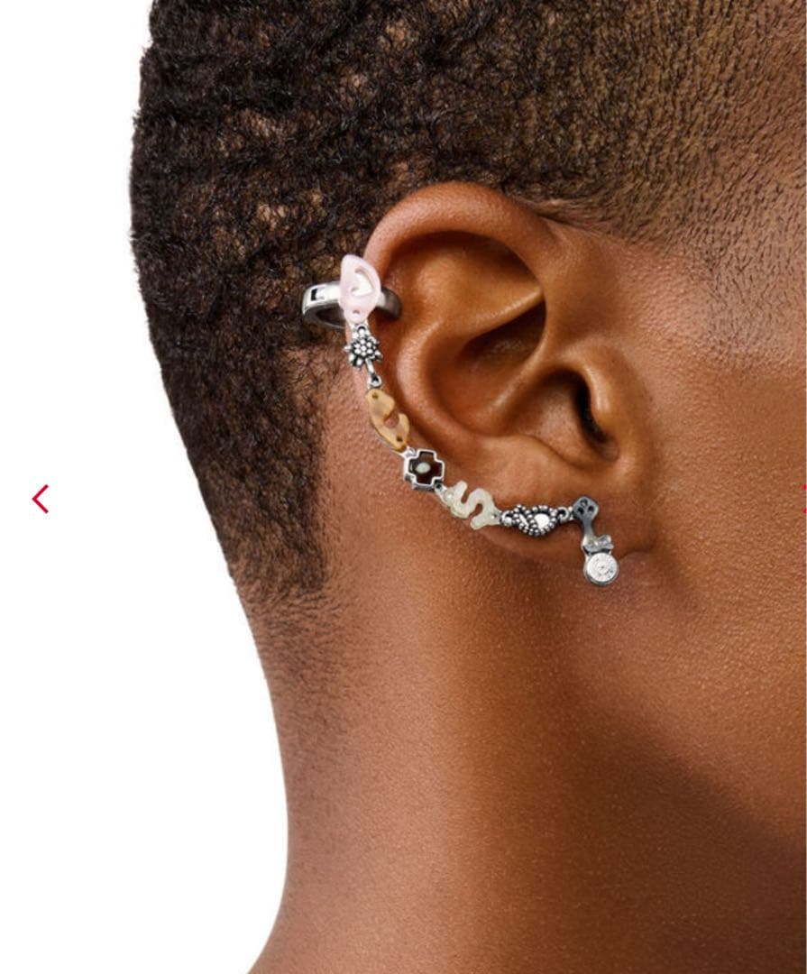 Diesel ステンレススチール製カフピアス