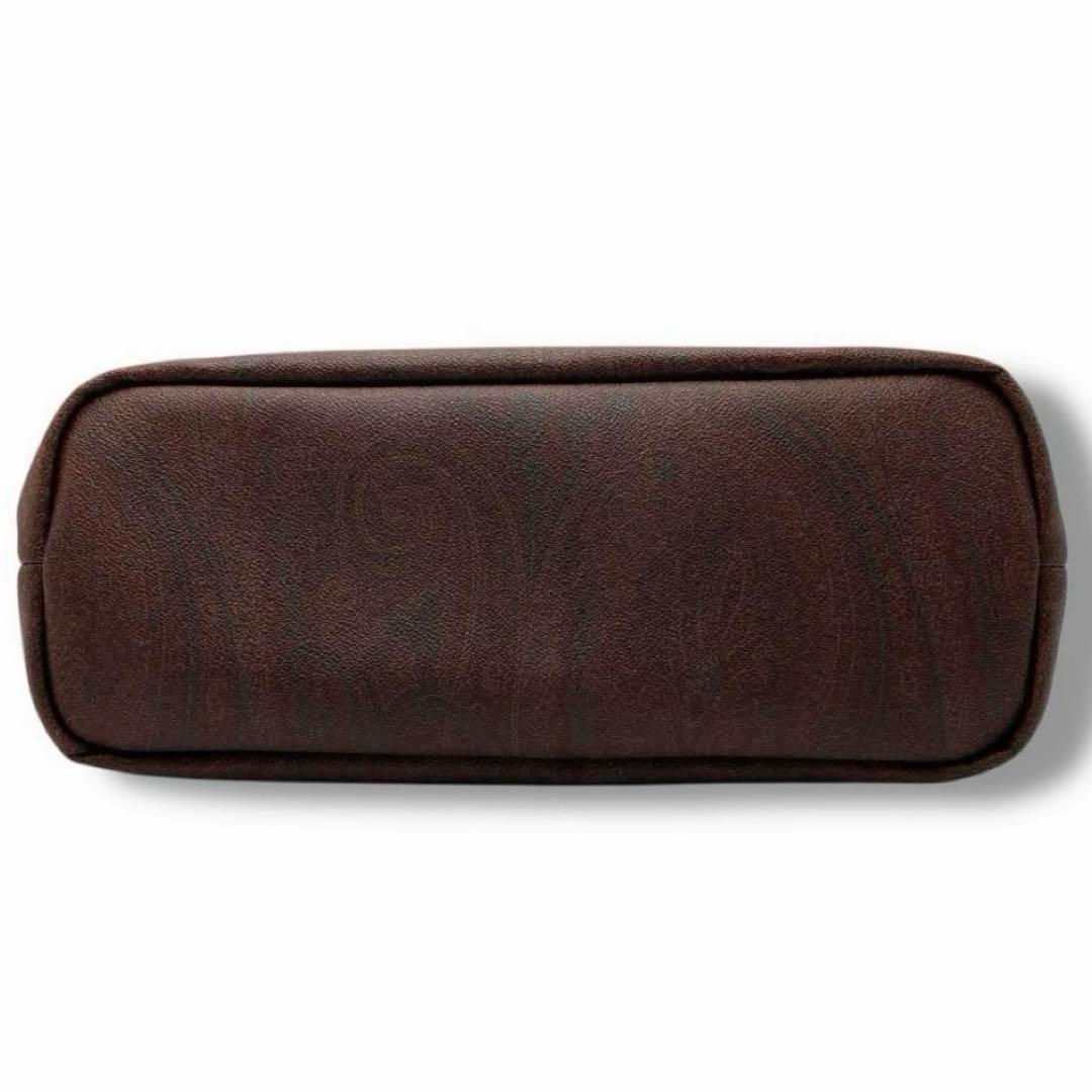 良品 ETRO エトロ ペガサス ペイズリー トートバッグ バッグ A4 ロゴ