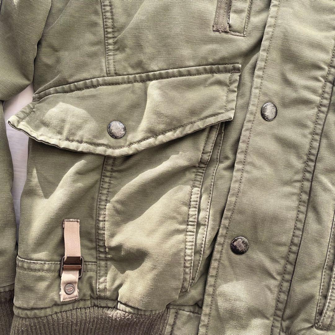 ジャケット・アウター DIESEL N-2B archive y2k flight jacket L