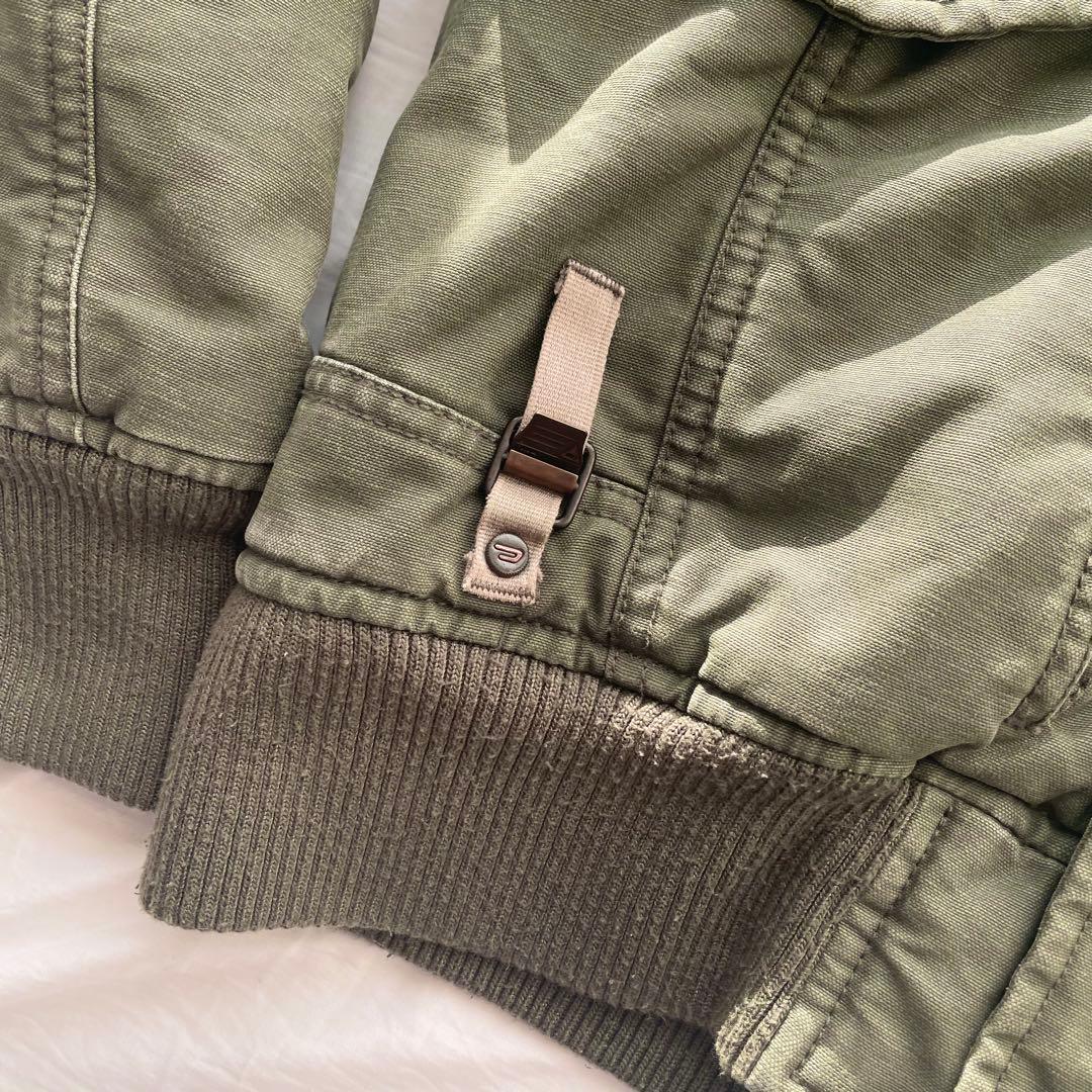 ジャケット・アウター DIESEL N-2B archive y2k flight jacket L