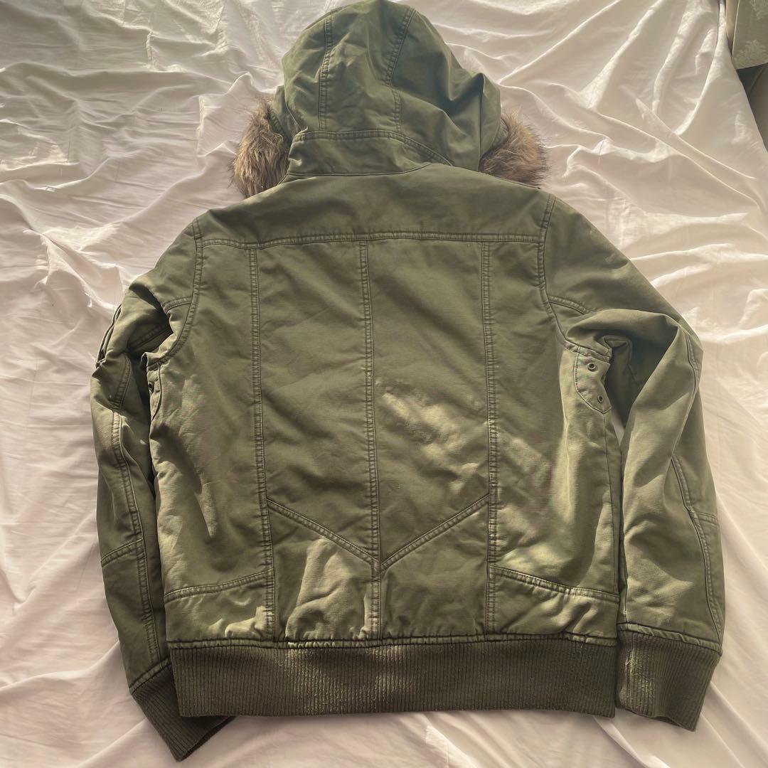 ジャケット・アウター DIESEL N-2B archive y2k flight jacket L