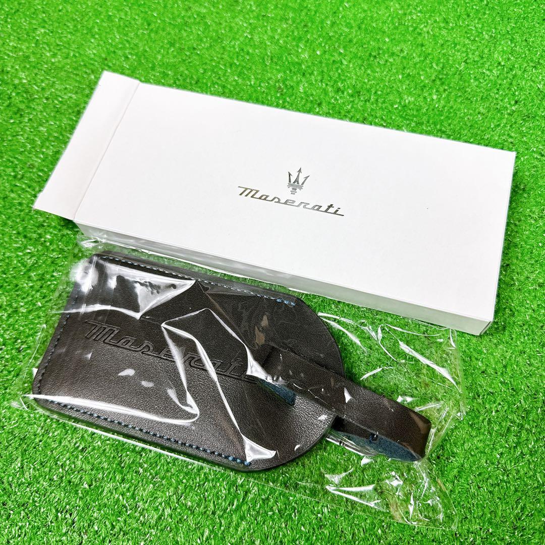 新品未使用 MASERATI マセラティ キャディバッグ ネイビー&ブラック