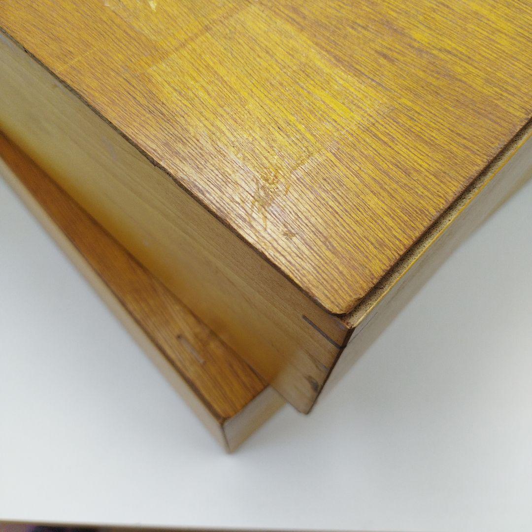 木箱　コレクション箱　岩石　石アート　化石　作品　陶器　収納　収集　整理　箱