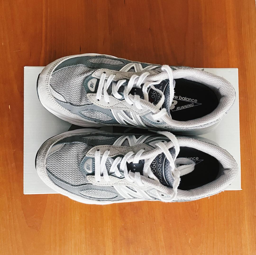 New Balance 990v6 グレー ウィメンズ 23.5cm