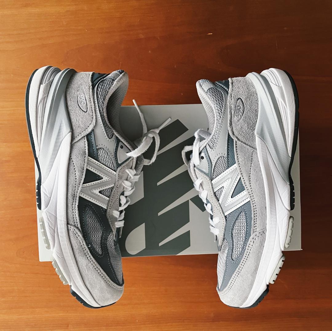 New Balance 990v6 グレー ウィメンズ 23.5cm