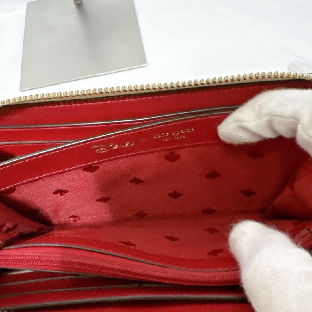 【レア】ケイトスペード ディズニー コラボ ティガー ラウンドジップ 長財布