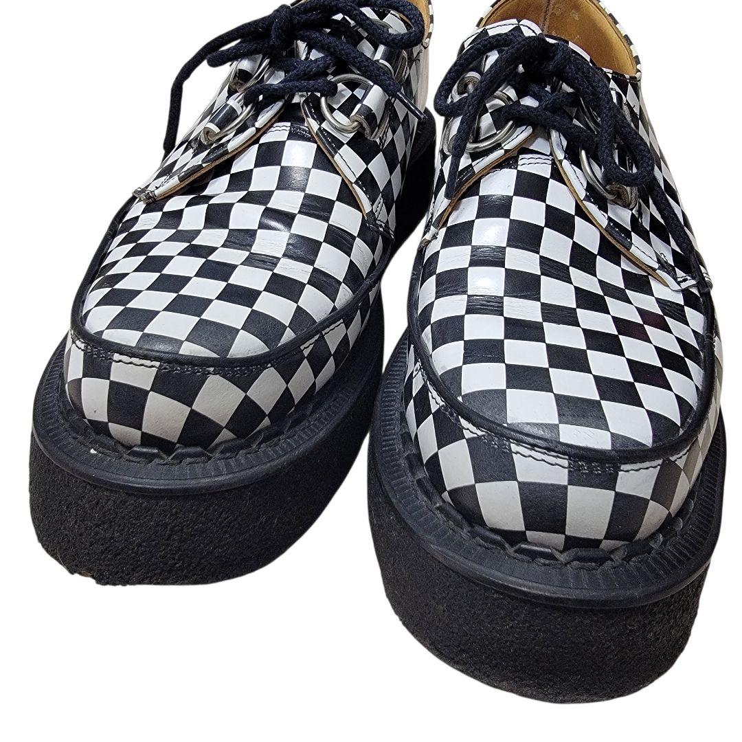 ​E COX ジョージコックス 8961 ギブソン ラバーソール 靴