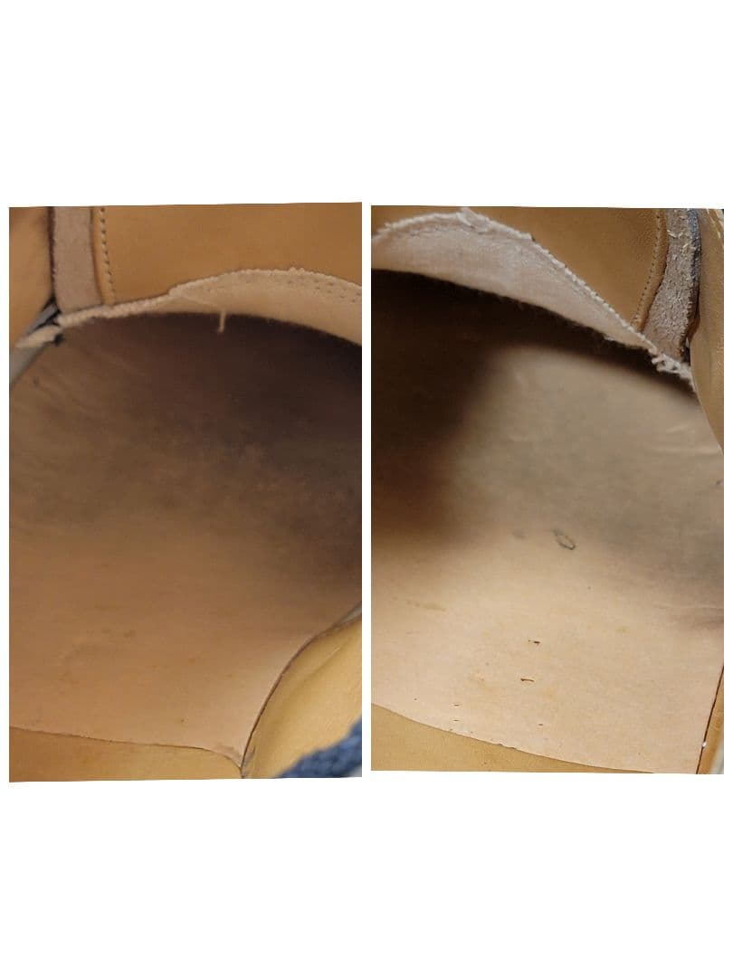 ​E COX ジョージコックス 8961 ギブソン ラバーソール 靴