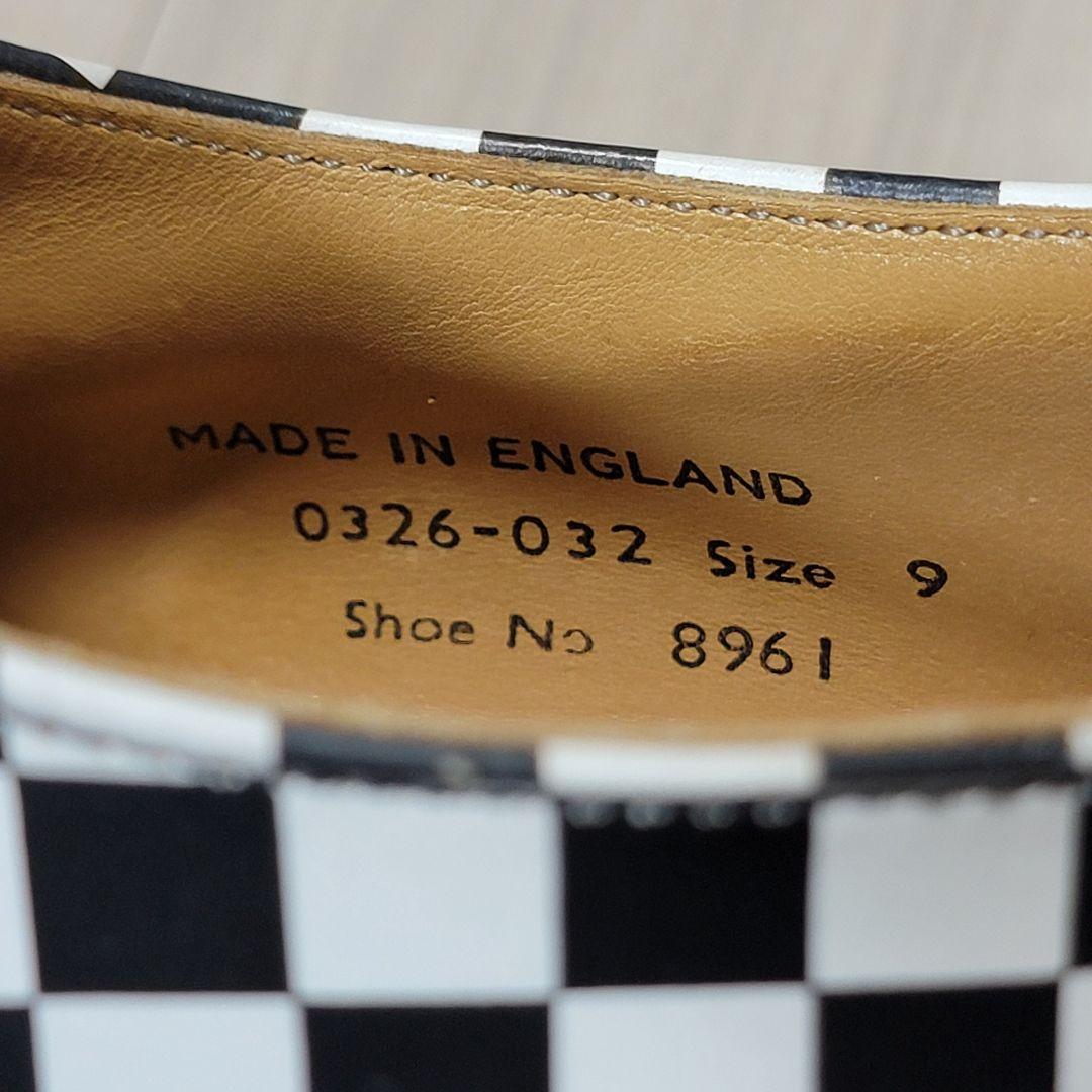 ​E COX ジョージコックス 8961 ギブソン ラバーソール 靴