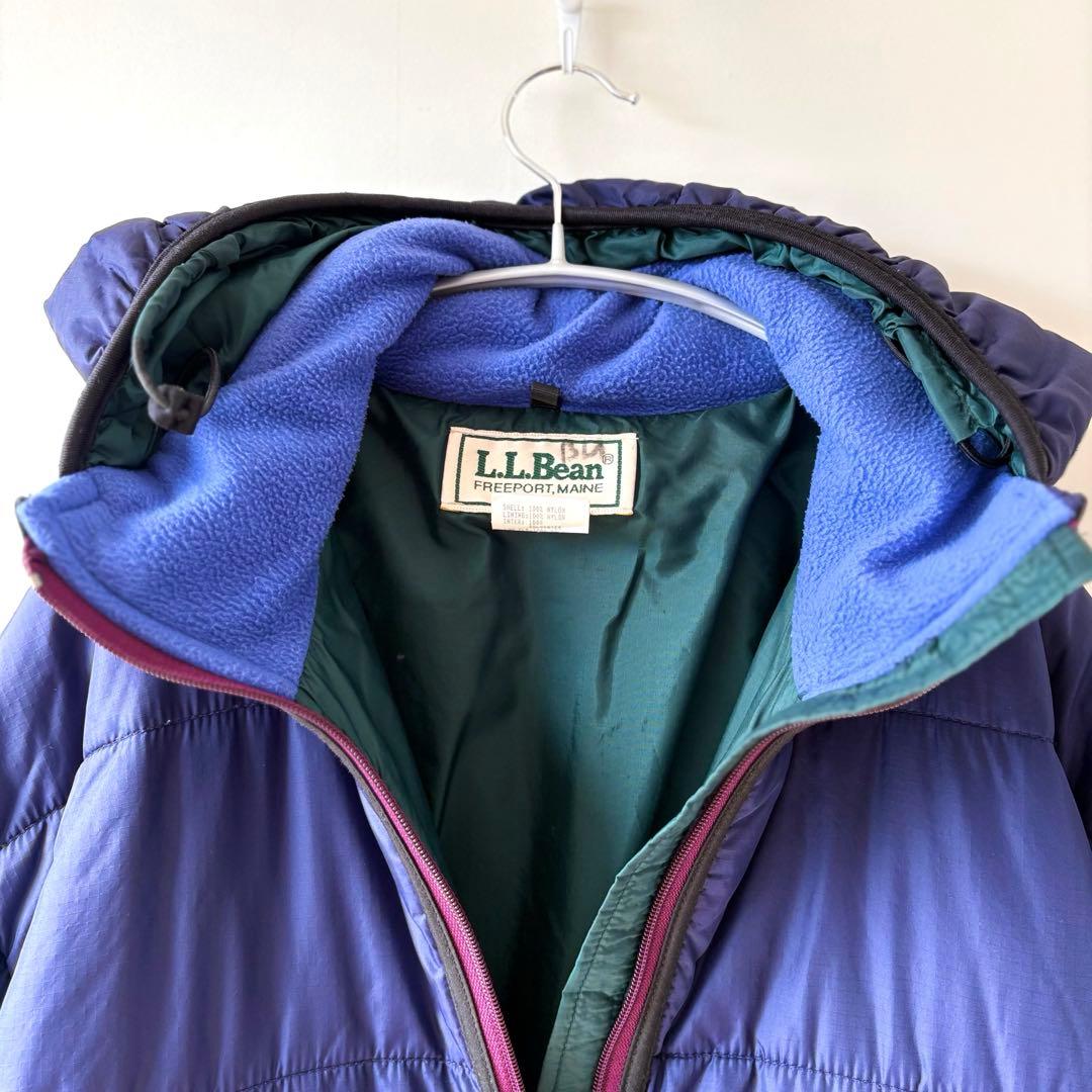 GanL.L.Beanヴィンテージプリマロフトジャケット　ハーフジップ