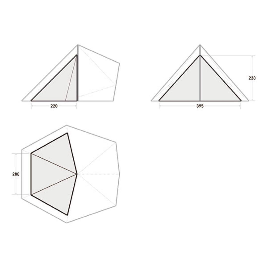 モーニンググローリーTC インナーテント サバティカル 美品
