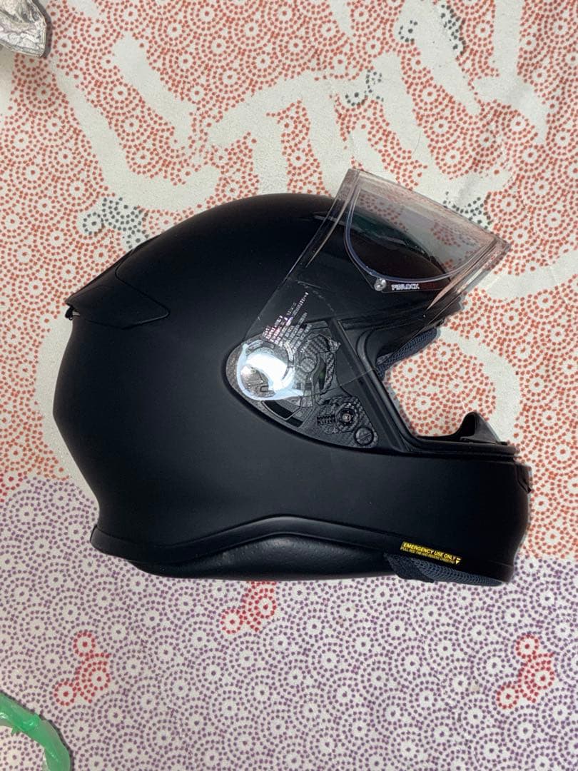 SHOEI Ｚ7フルフェイスヘルメット マットブラック　サイズＭ