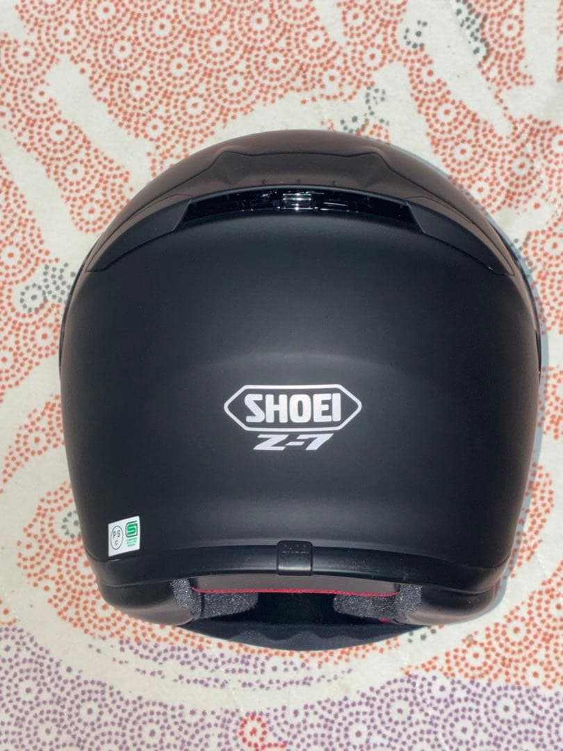 SHOEI Ｚ7フルフェイスヘルメット マットブラック　サイズＭ