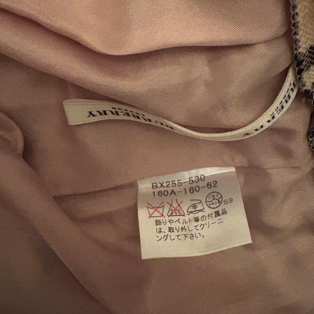 BURBERRY LONDON ノバチェック プリーツスカート 160