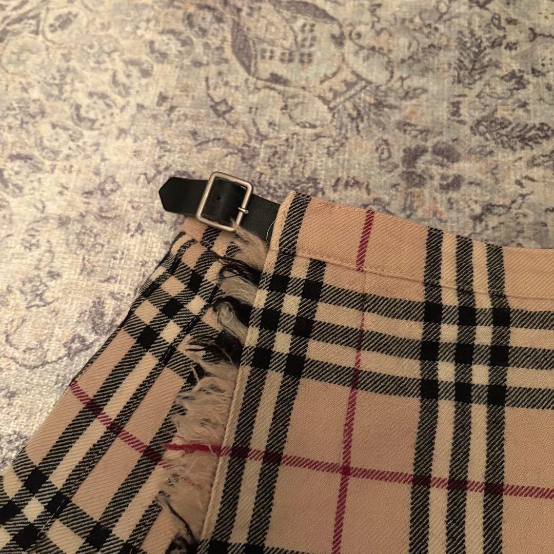 BURBERRY LONDON ノバチェック プリーツスカート 160