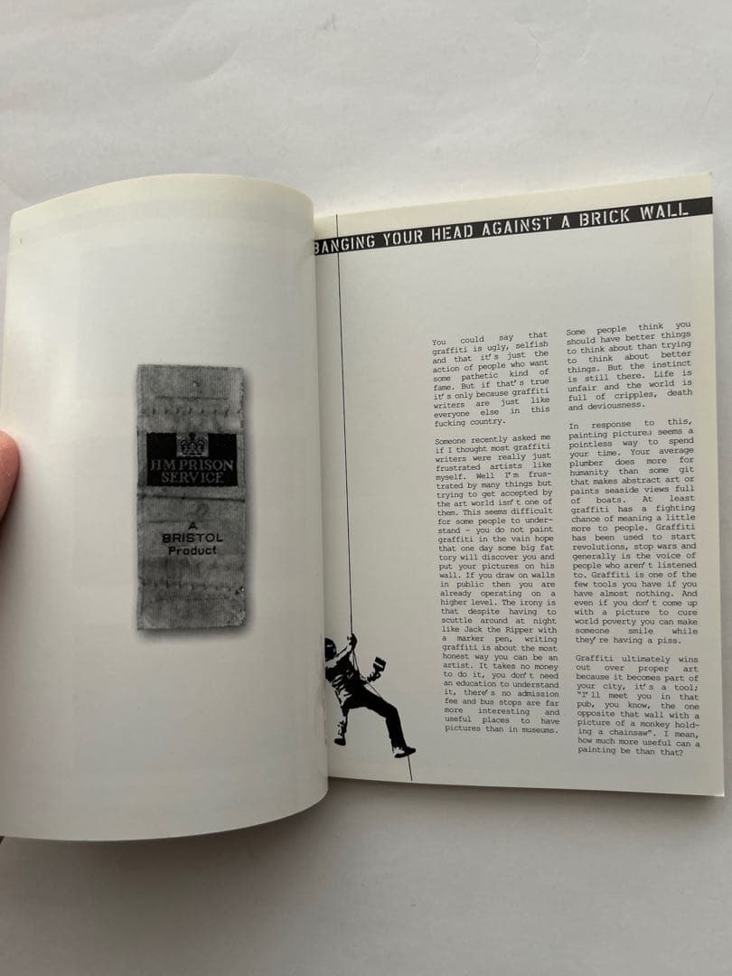 絶版 Banksy 初期作品集2冊 + 希少フライヤー 3点セット バンクシー