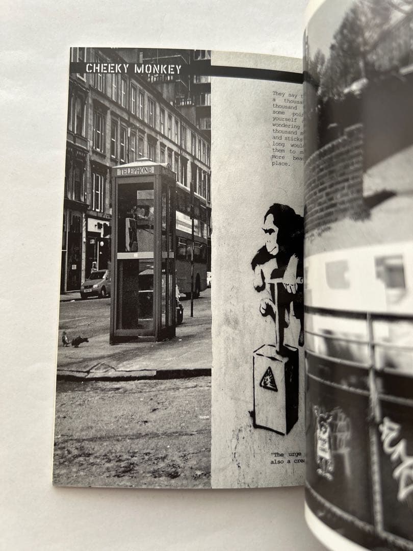 絶版 Banksy 初期作品集2冊 + 希少フライヤー 3点セット バンクシー