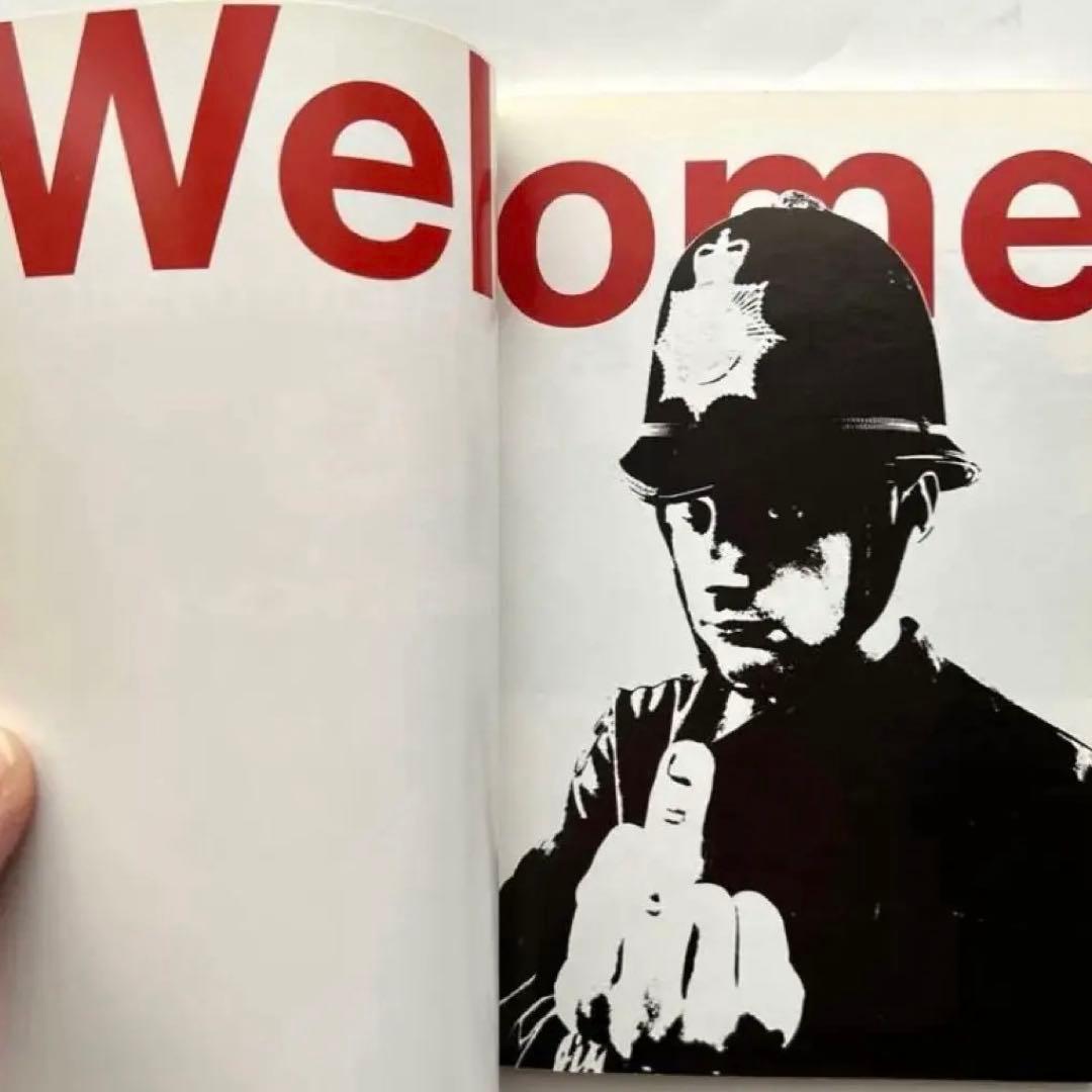 絶版 Banksy 初期作品集2冊 + 希少フライヤー 3点セット バンクシー