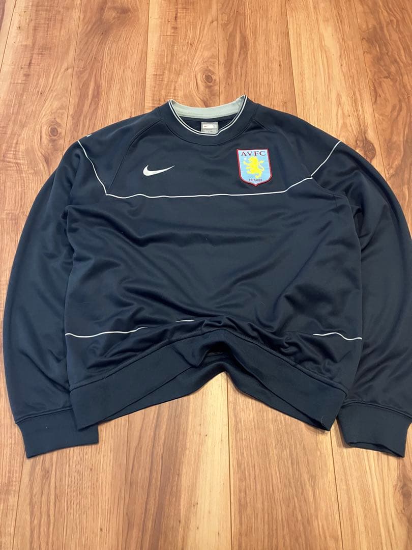 アストンヴィラ NIKE スウェット AVFC 古着 アストンビラ　ナイキ