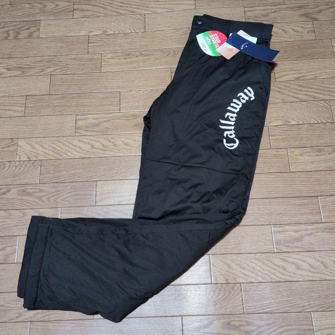 【新品】キャロウェイ ゴルフ ロング パンツ黒М スター ストレッチ 秋冬