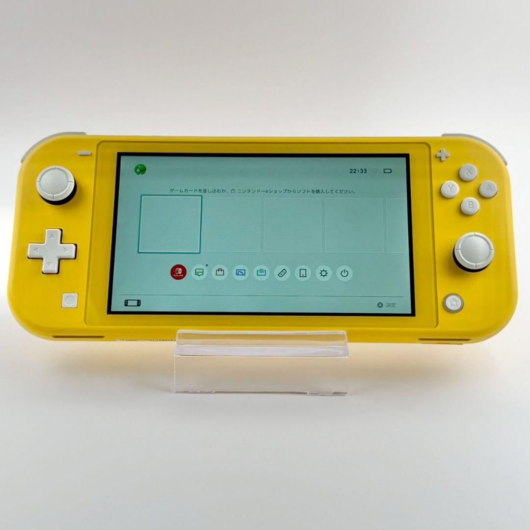 【美品】Nintendo Switch Lite イエロー 箱付き 2615-6