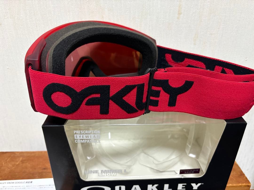 Oaklel Line Miner L オークリーゴーグル　中古品