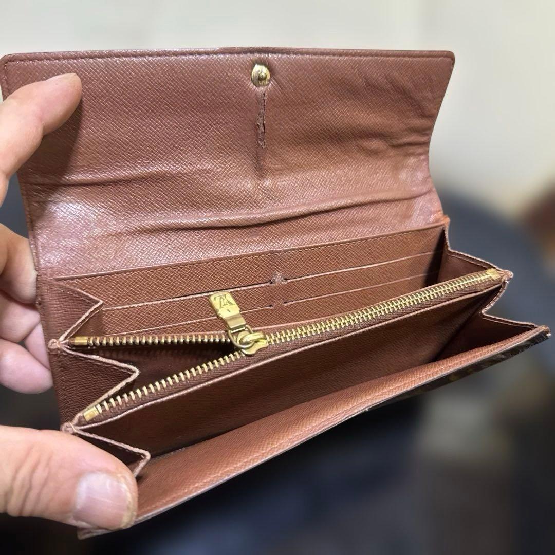 12☆良品♪カード10枚タイプ☆サラ長財布