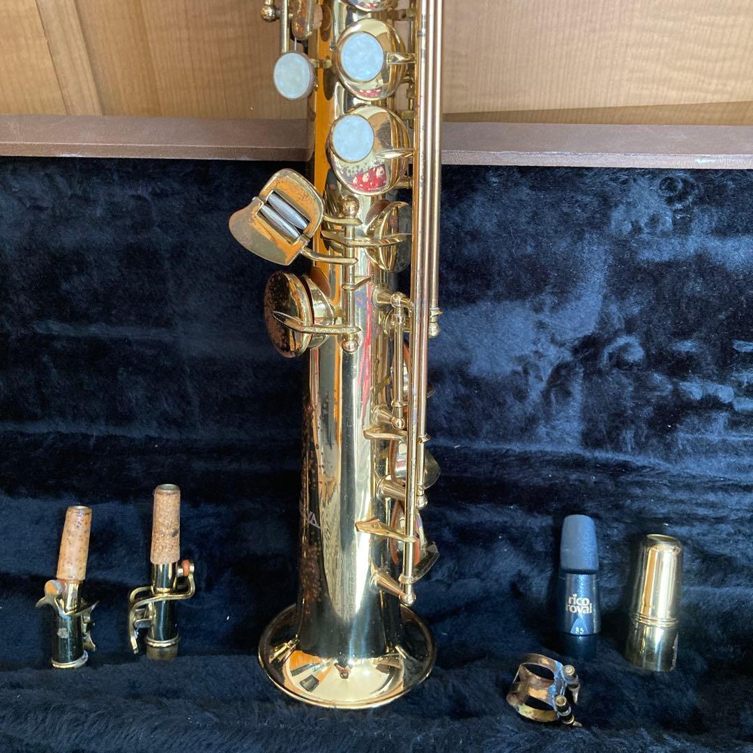 ミネルバソプラノサックス本体 ゴールド MINERVA　ミネルヴァ