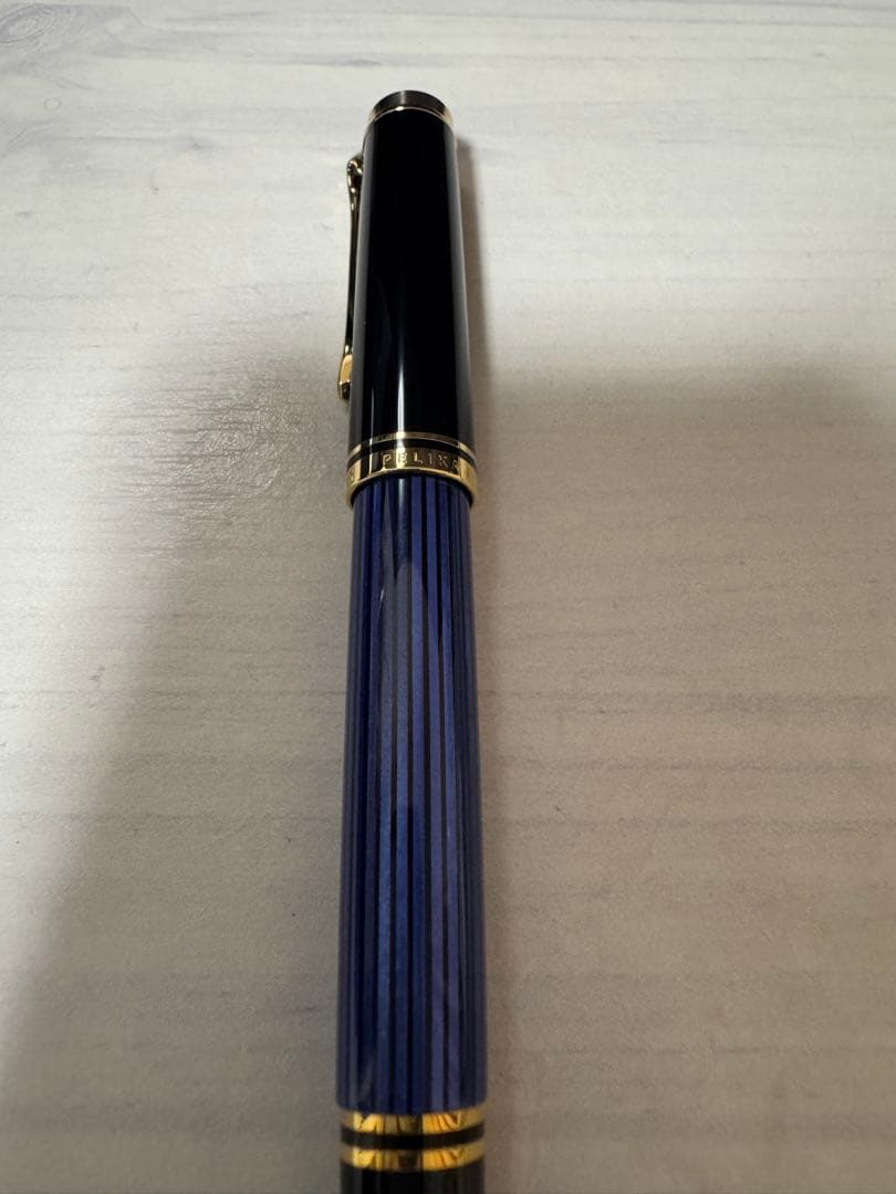 チャイ Pelikan M400ブルーストライプ ペリカン スーべレーン