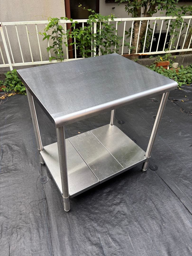 業務用ステンレス作業台　　Ｗ７５０　　（８）