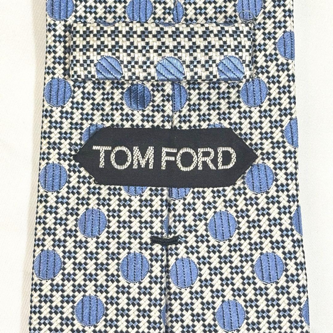 美品 TOM FORD 水玉ネクタイ シルク トムフォード