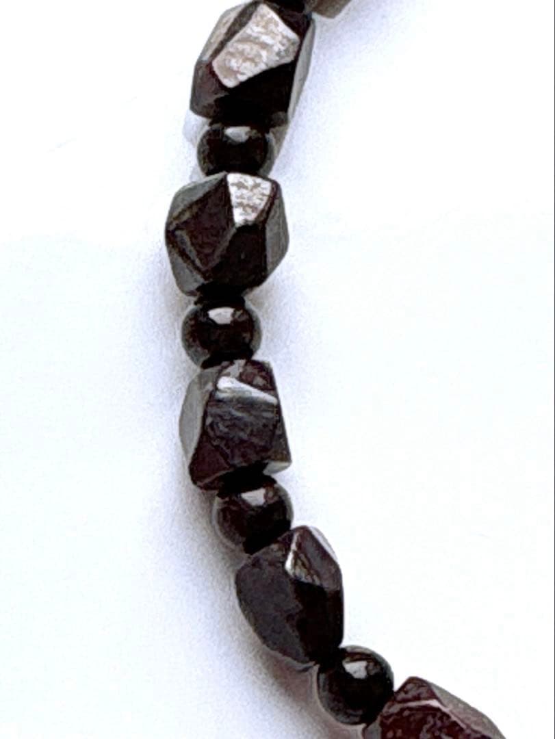 ごんまる様♥️2本♡シトリン大玉虹入り＆チェロアイト・アメジスト天然石ブレスレット