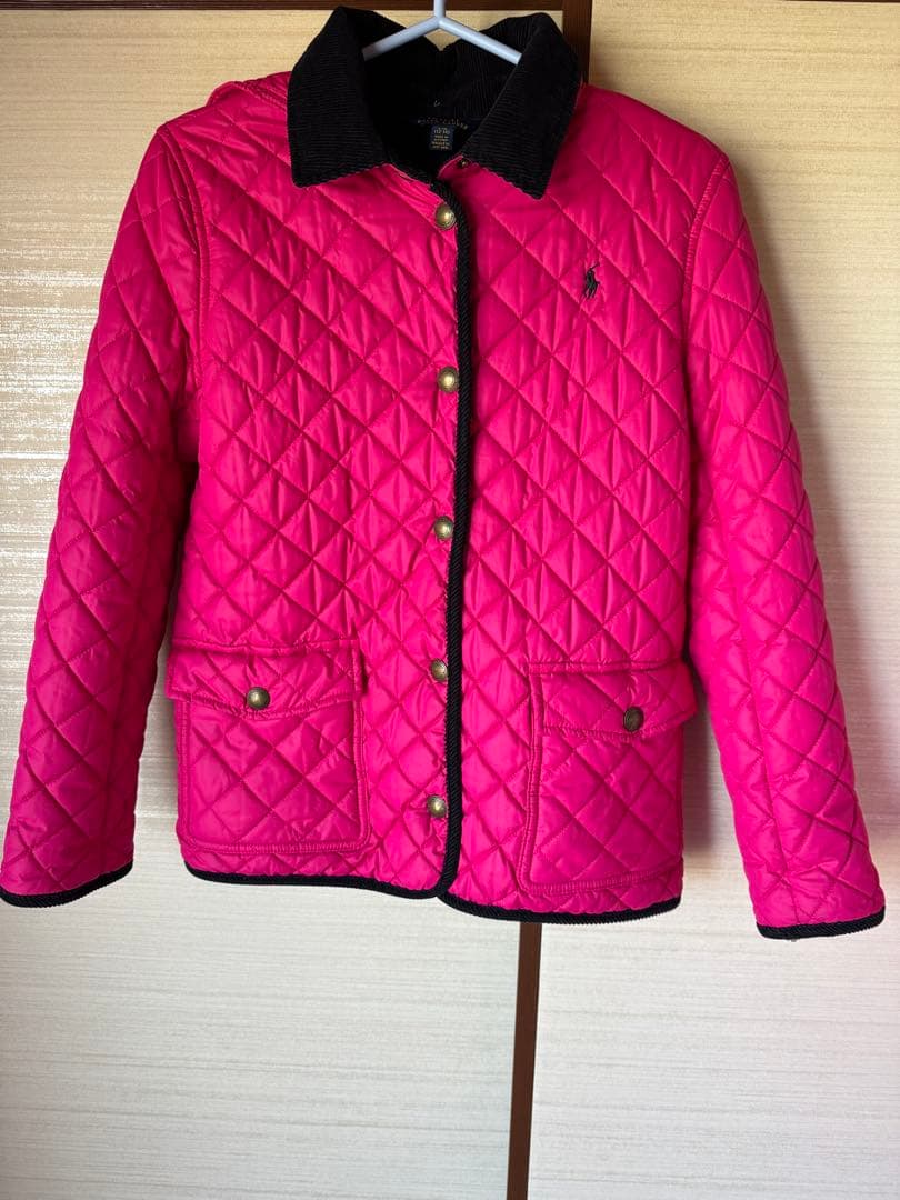 Ralph Lauren ピンクジャケット L/G (12-14)