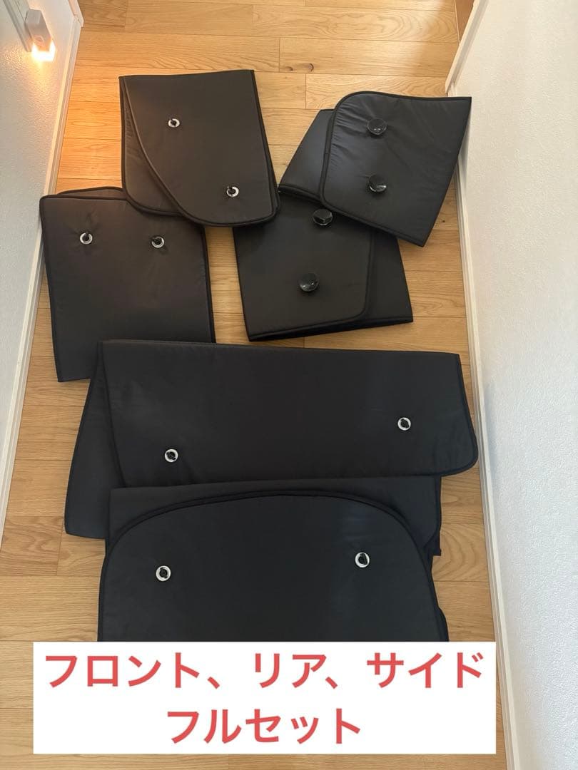 新型ヴェゼル専用 黒　PVサンシェード　フロント、リア、サイドセット6枚