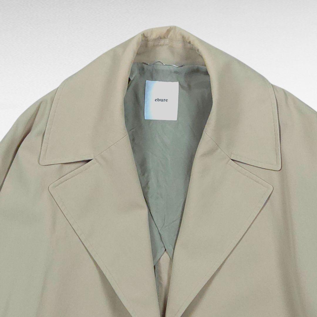 ジャケット・アウター ebure Beige Short Trench Coat