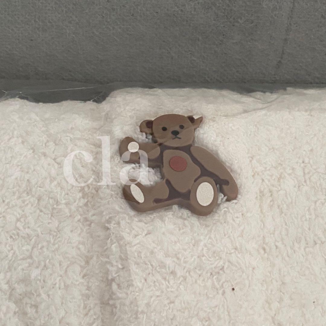 【Steiff】【UNISEX】　パウダージャガードカーディガン　ジェラートピケ