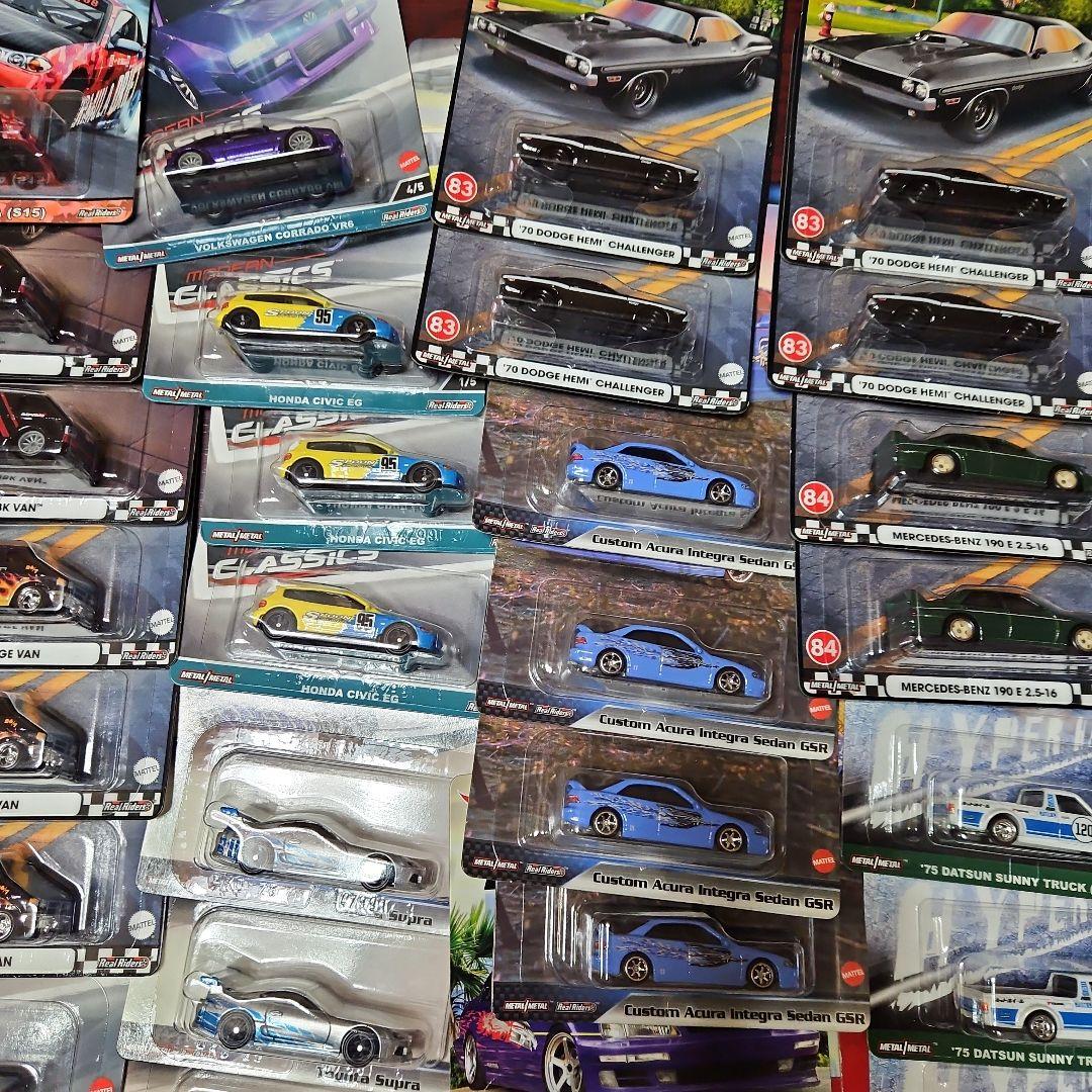 や*や様 ホットウィール　リアルライダー　ブルーバード　大量　120台