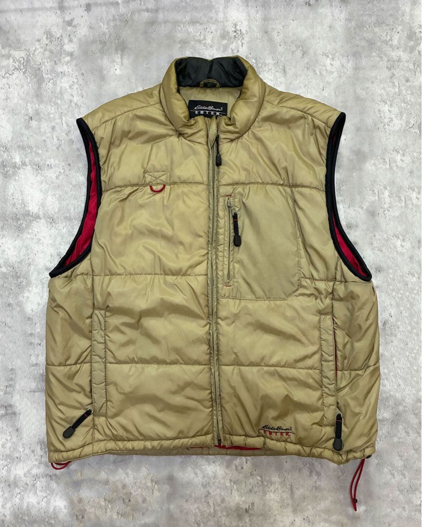 ビンテージ 90s EBTEK Eddie Bauer プリマロフトダウンベスト