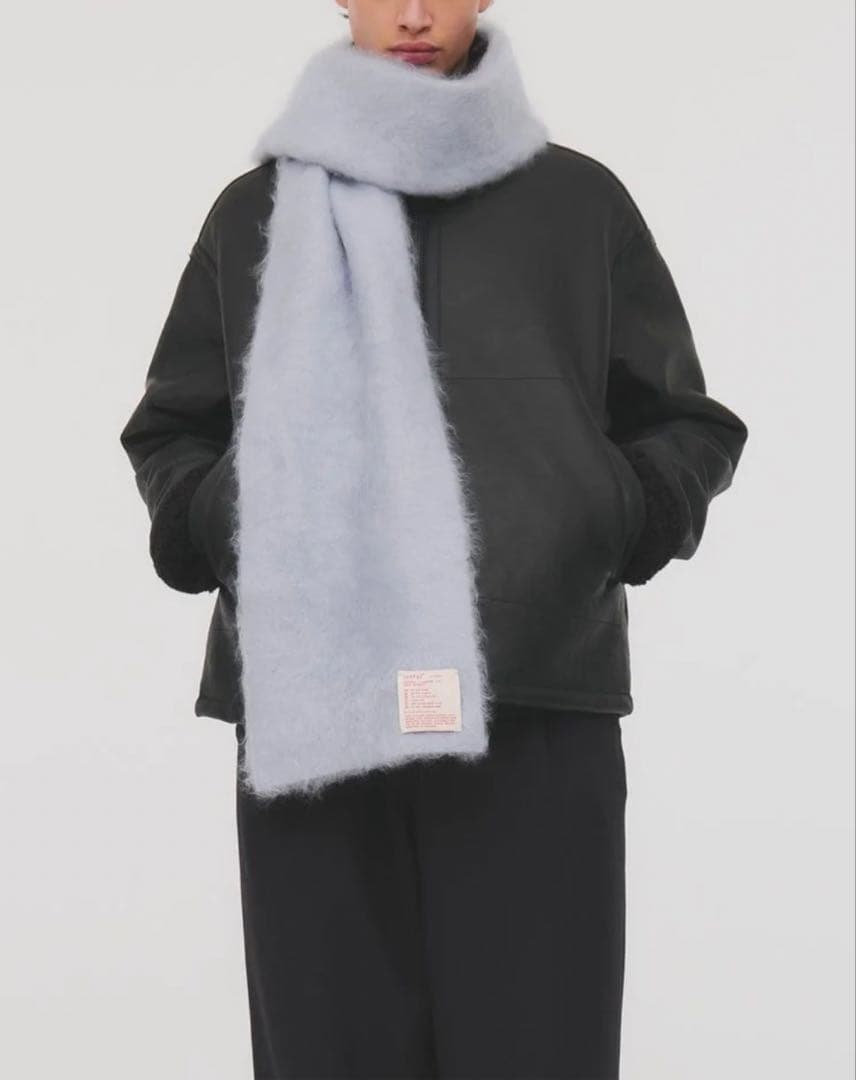 小物 ieefar MUFFLER M (Fountain blue)