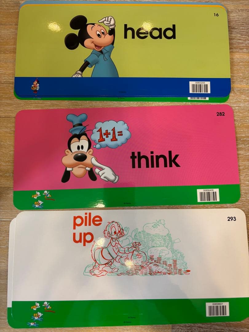 美品　ディズニー英語システム　トークアローンカード　プレイメイト