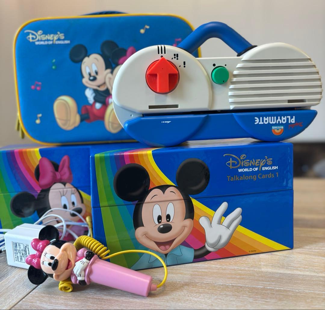 美品　ディズニー英語システム　トークアローンカード　プレイメイト