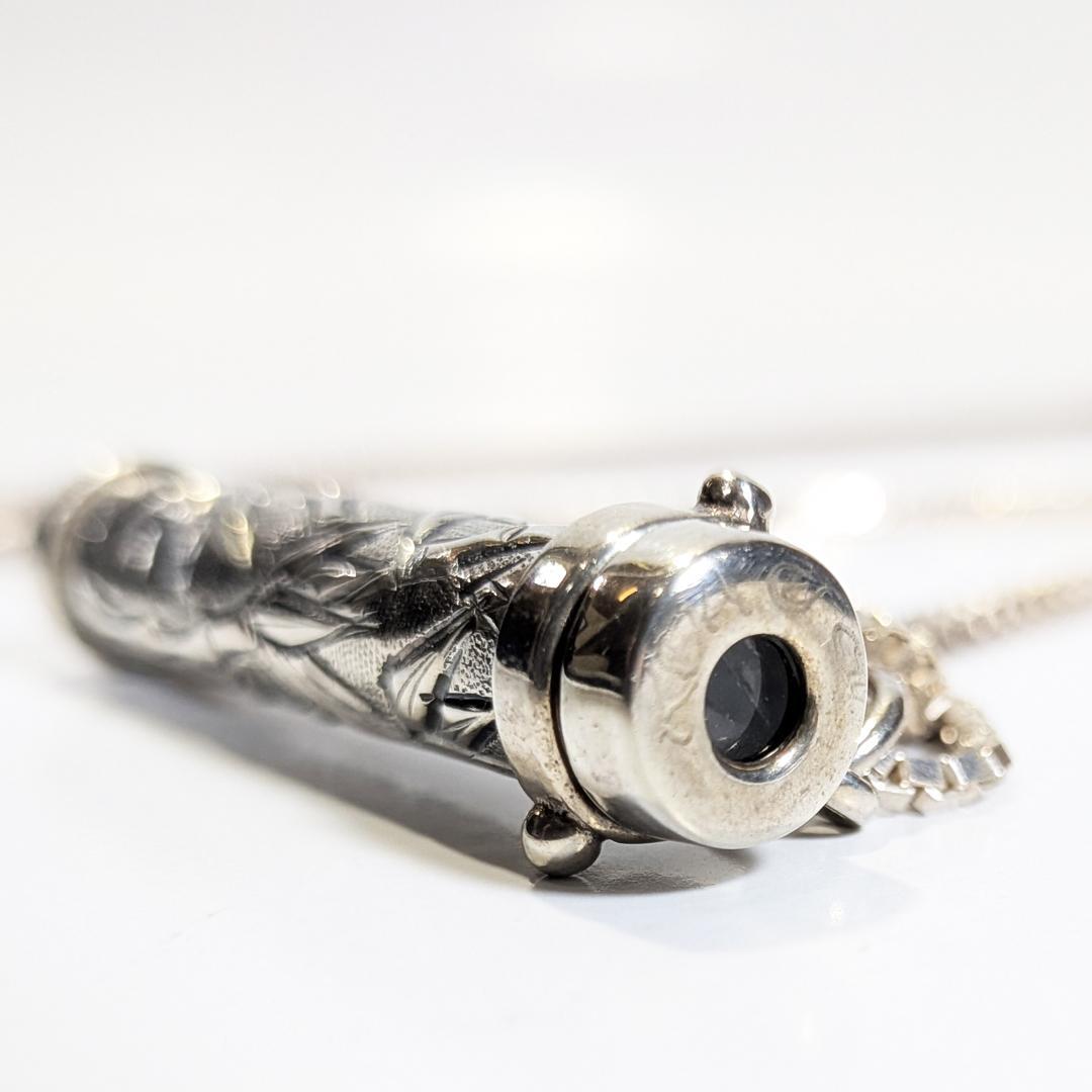 作家万華鏡ペンダント ケビン＆デボラヒーリー シルバー925 バンブー