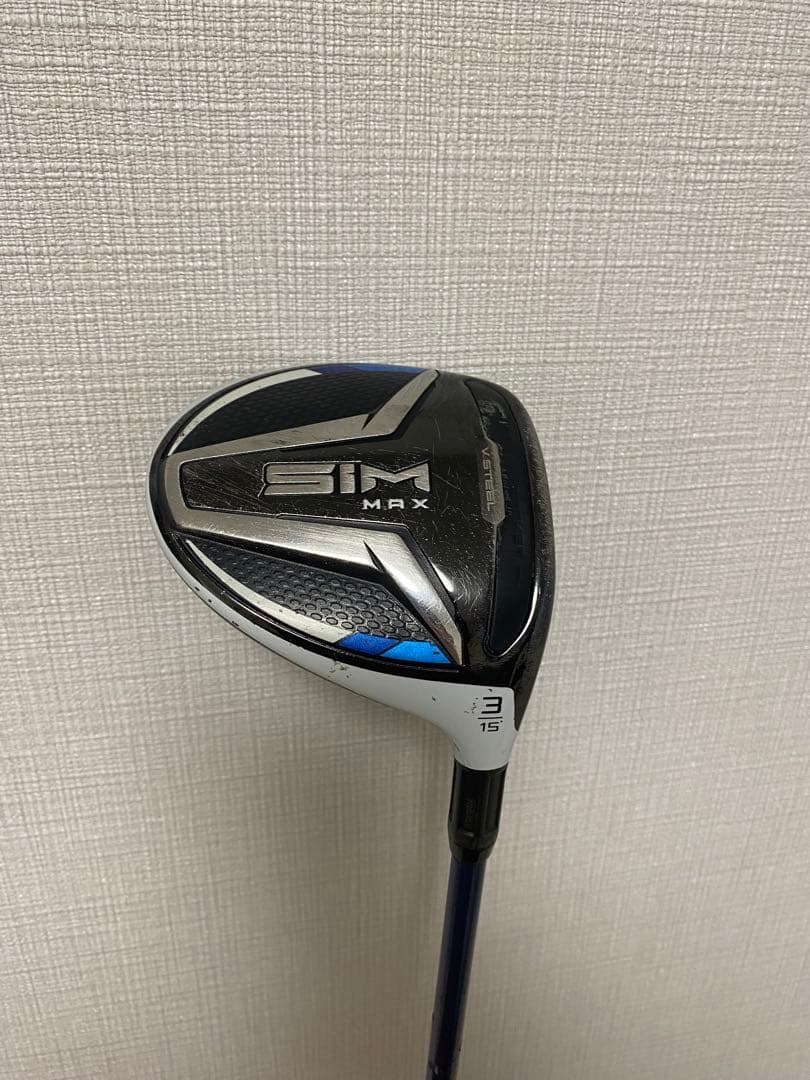 TaylorMade SIM MAX 3番フェアウェイウッド TOUR AD