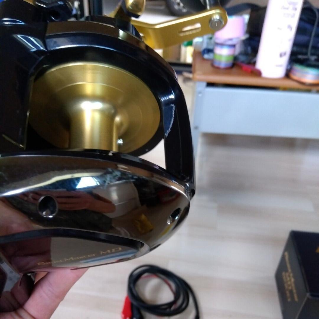 シマノ22 BEASTMASTER MD 6000電動リール、使用距離8.5km