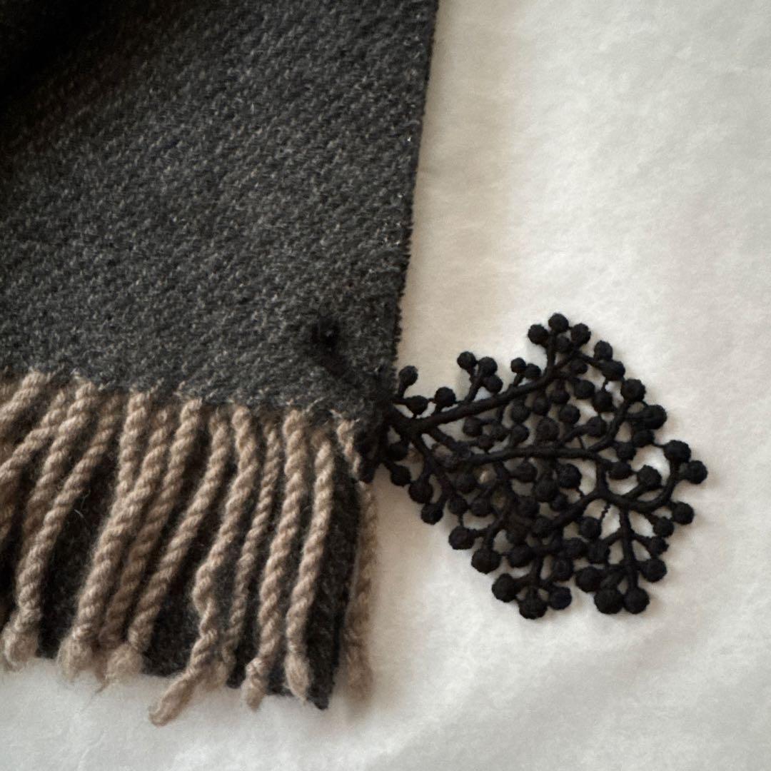 お*ん様 新品未使用　ミナペルホネン　カシミヤストール　マフラー　 定価以下