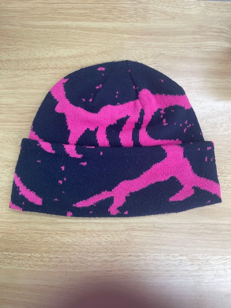 ARC'TERYX ニット帽 ネイビー/ピンク