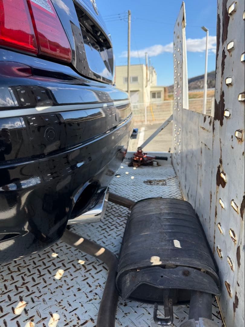 30セルシオ 社外マフラー　リアピース